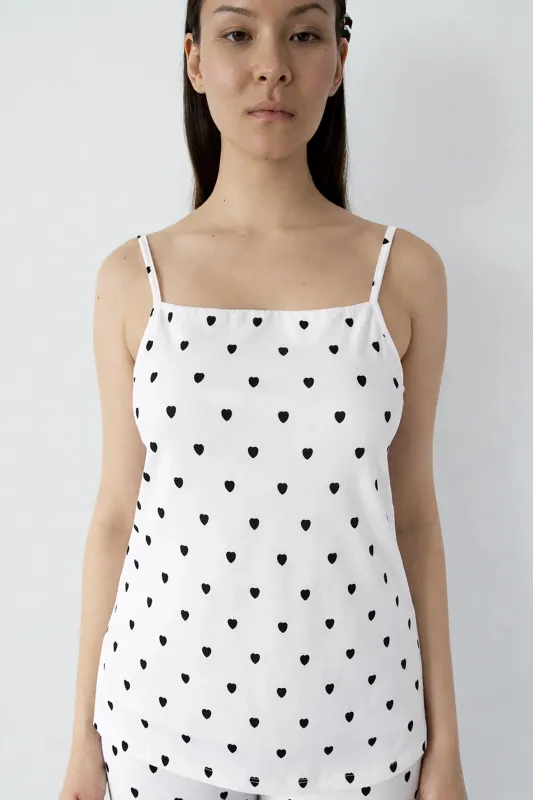 Ripe Top Heart Polka Dot made by Rita Row