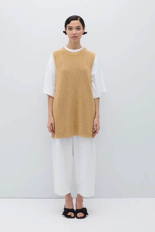 Rimini Vest Cream made by Rita Row