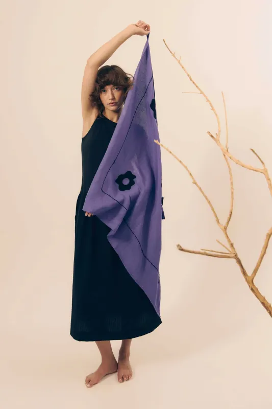 Tole Scarf Mid Blue made by Ivalo.com