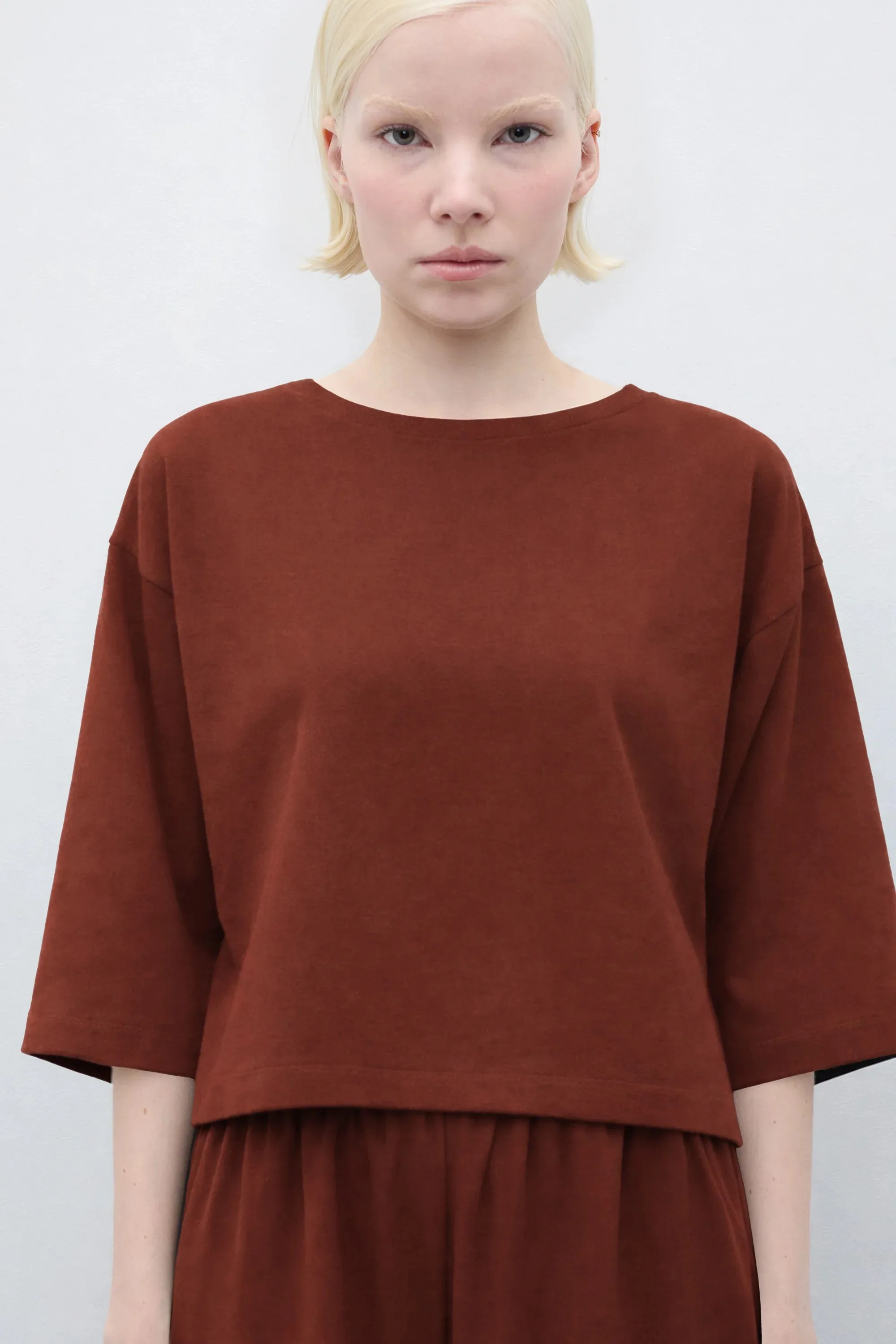 Pirita Shirt Rust Brown sold by Ivalo.com