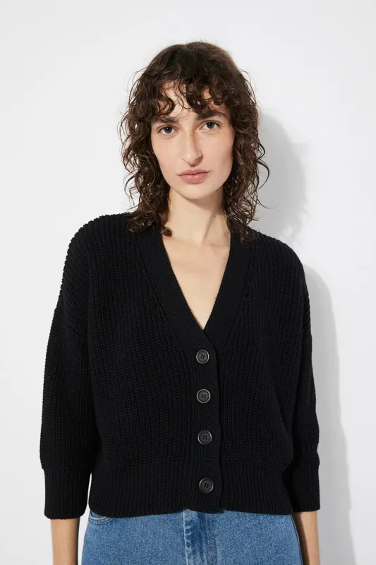 Sclater Cardigan Black made by Rita Row