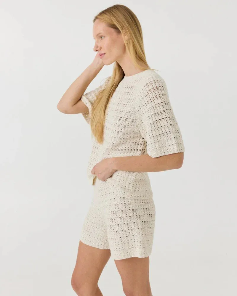 Žara Top and Shorts Set Sea Salt White sold by Ivalo.com product image thumbnail 4