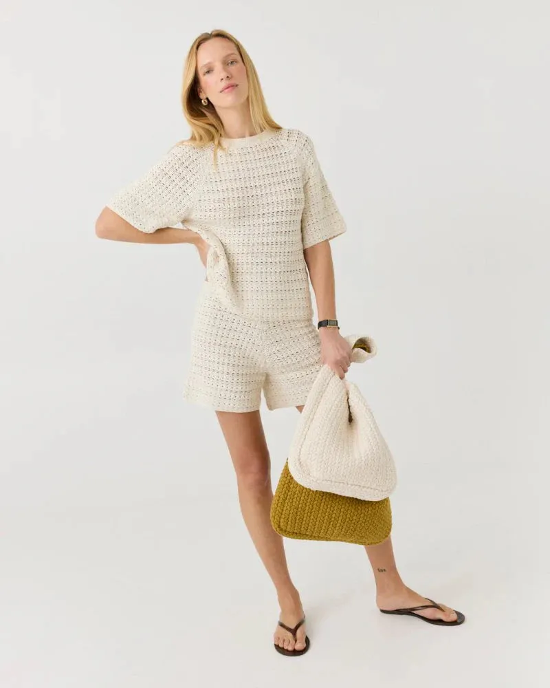 Žara Top and Shorts Set Sea Salt White sold by Ivalo.com product image thumbnail 5