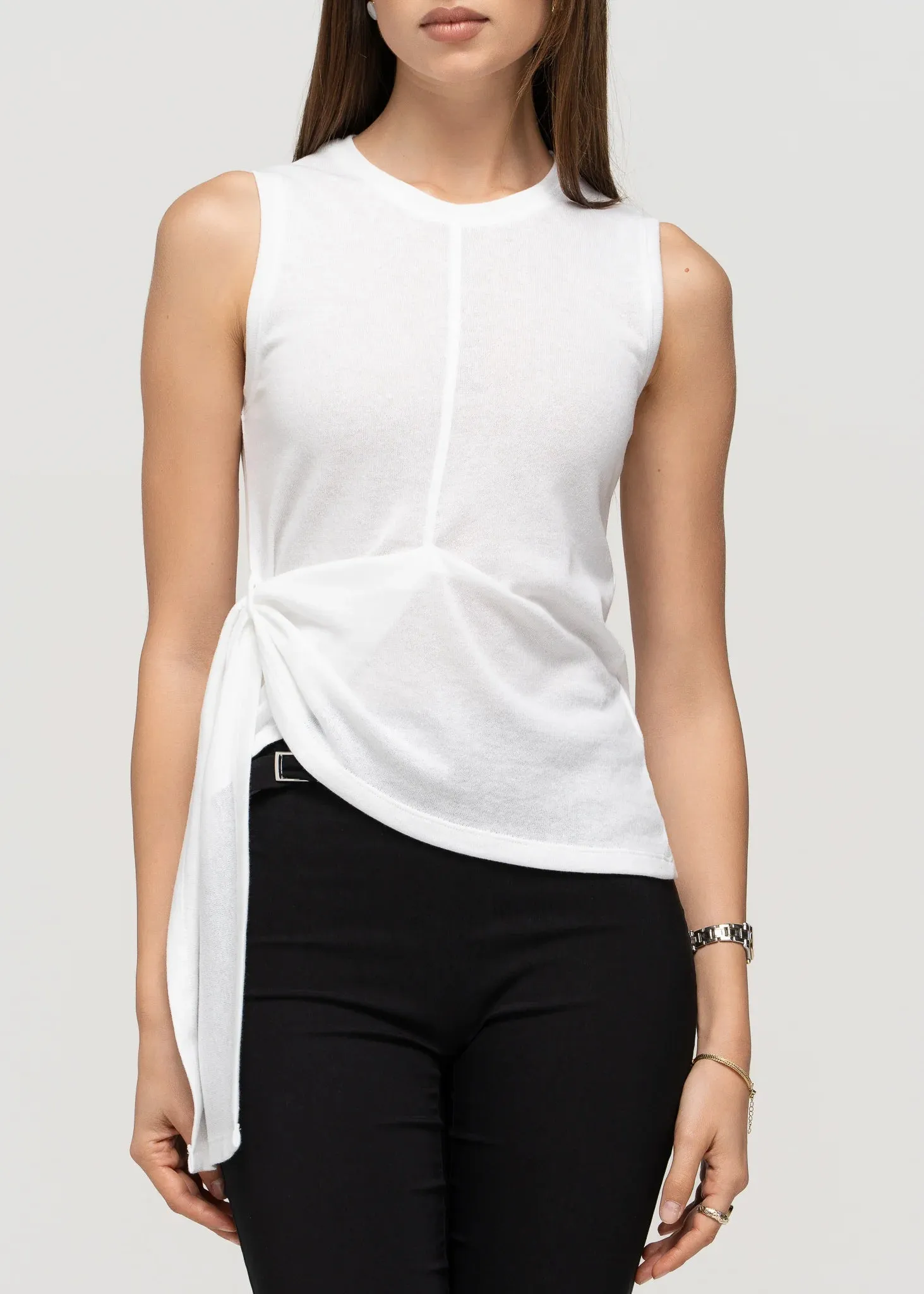 Bri Tank Top White sold by Ivalo.com product image thumbnail 2