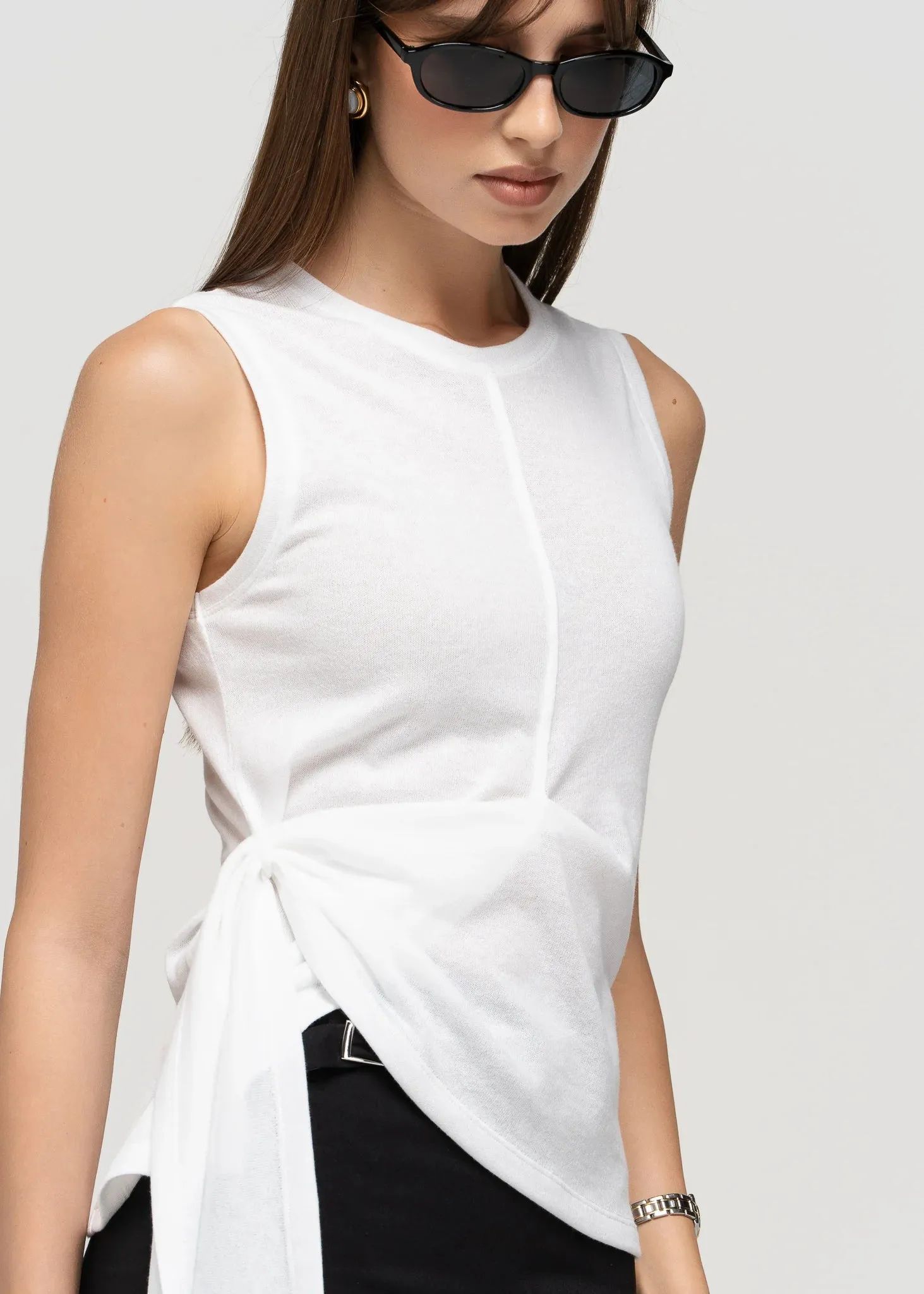 Bri Tank Top White sold by Ivalo.com product image thumbnail 5