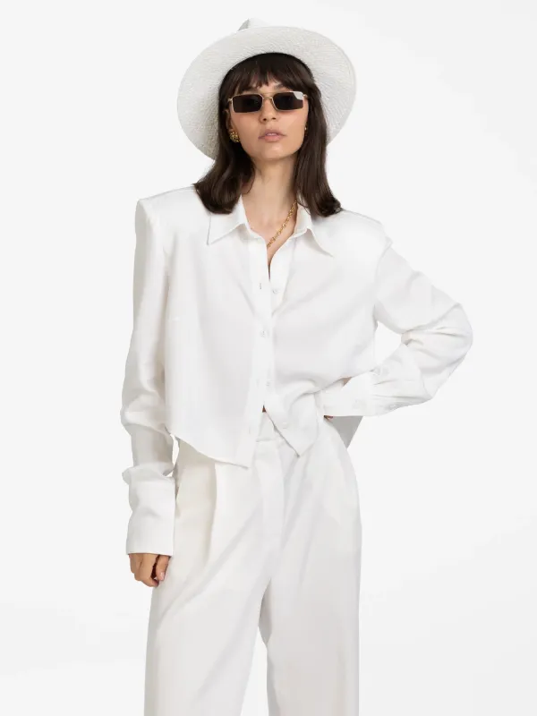 Tina Shirt White made by Ivalo.com