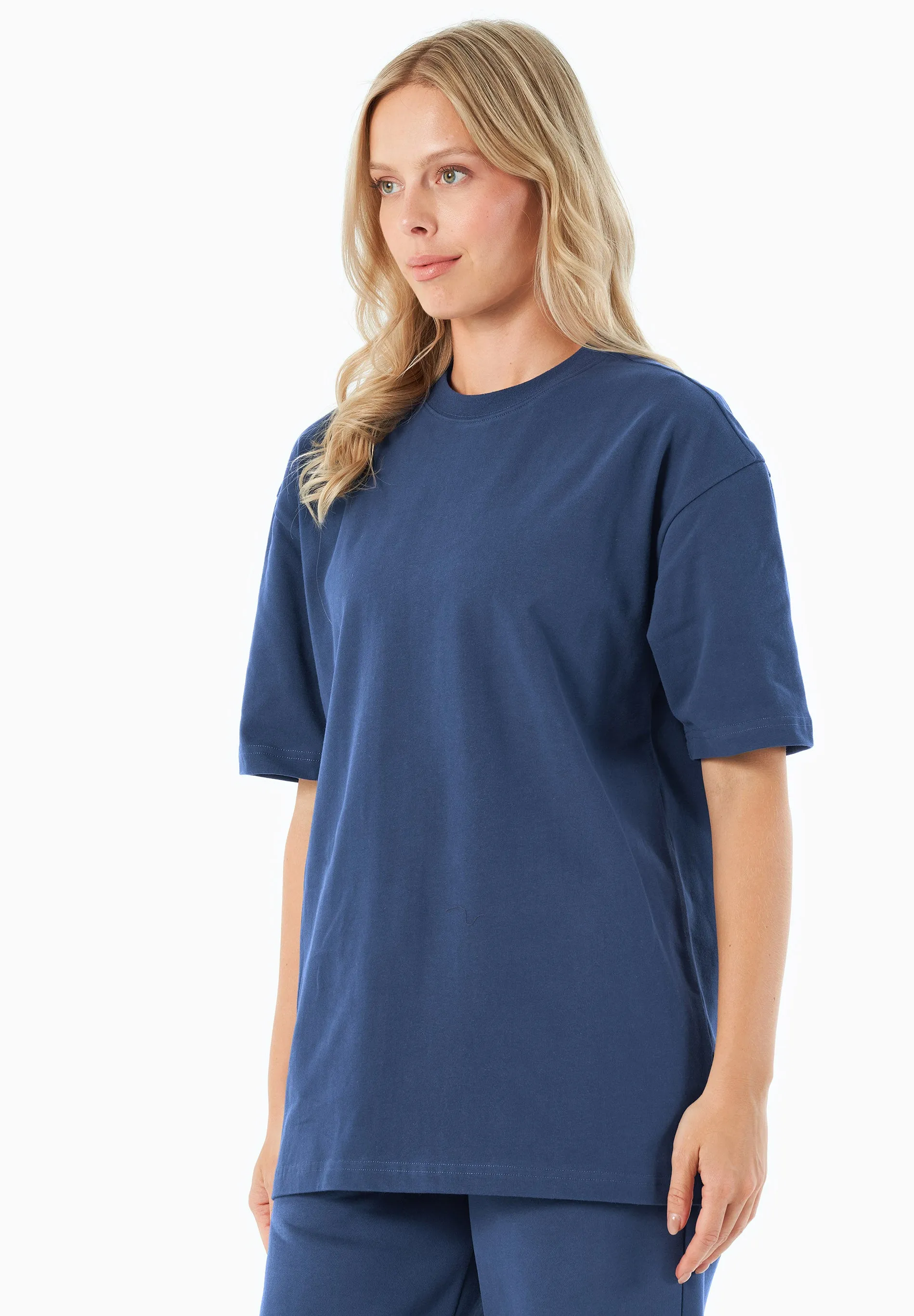 Tussem Unisex Basic T-Shirt Navy Blue sold by Ivalo.com product image thumbnail 5