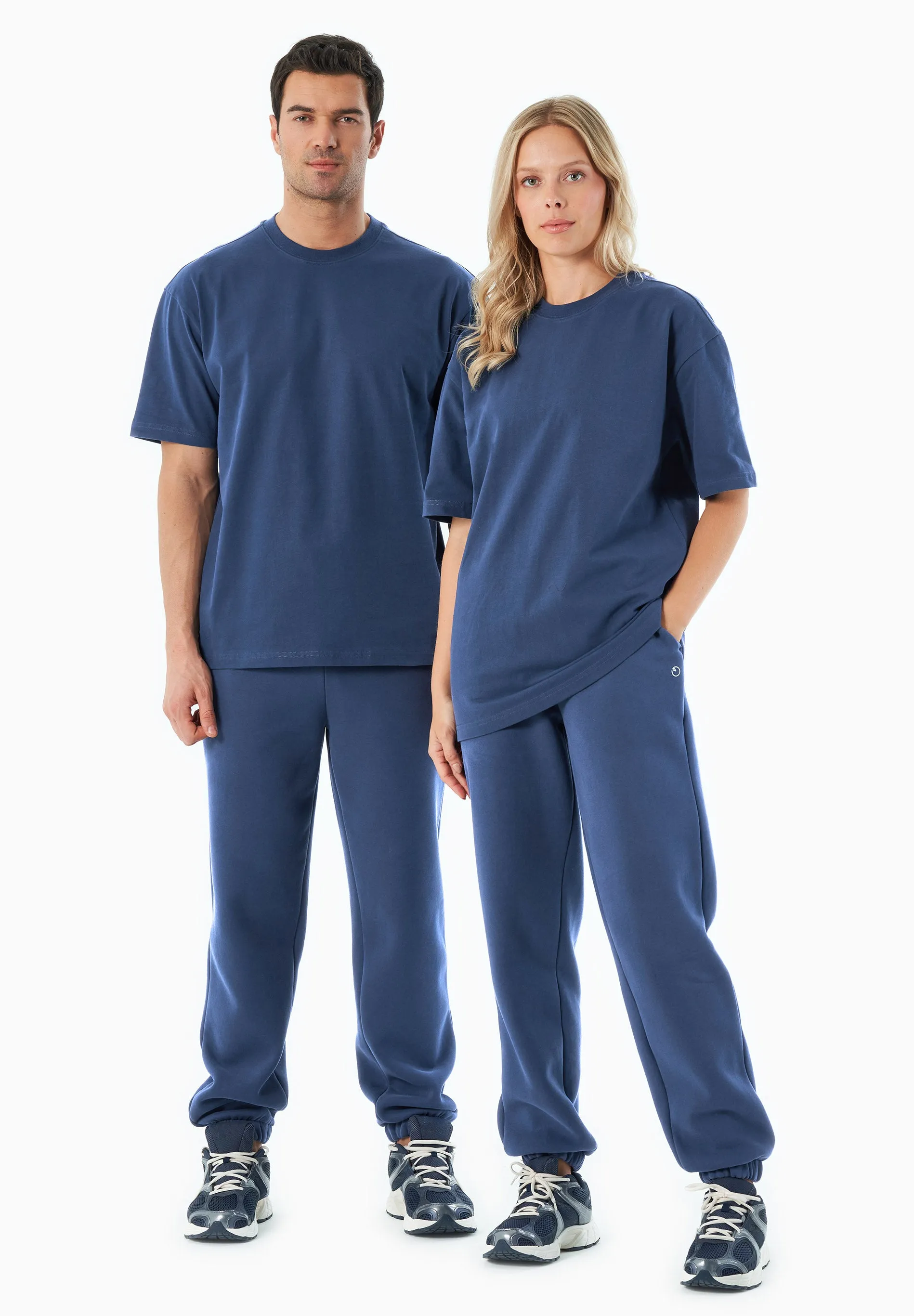 Tussem Unisex Basic T-Shirt Navy Blue sold by Ivalo.com product image thumbnail 3