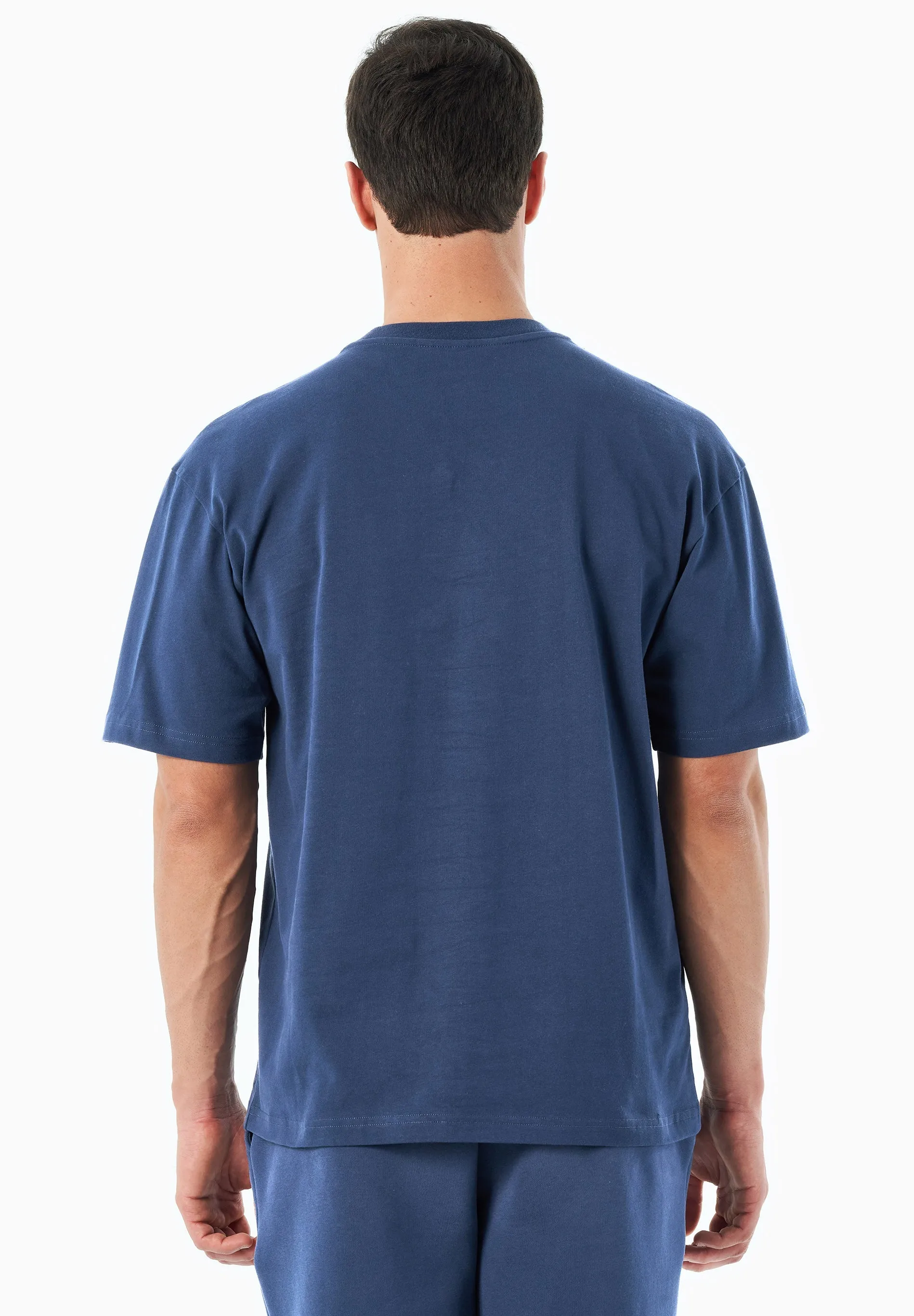 Tussem Unisex Basic T-Shirt Navy Blue sold by Ivalo.com product image thumbnail 2
