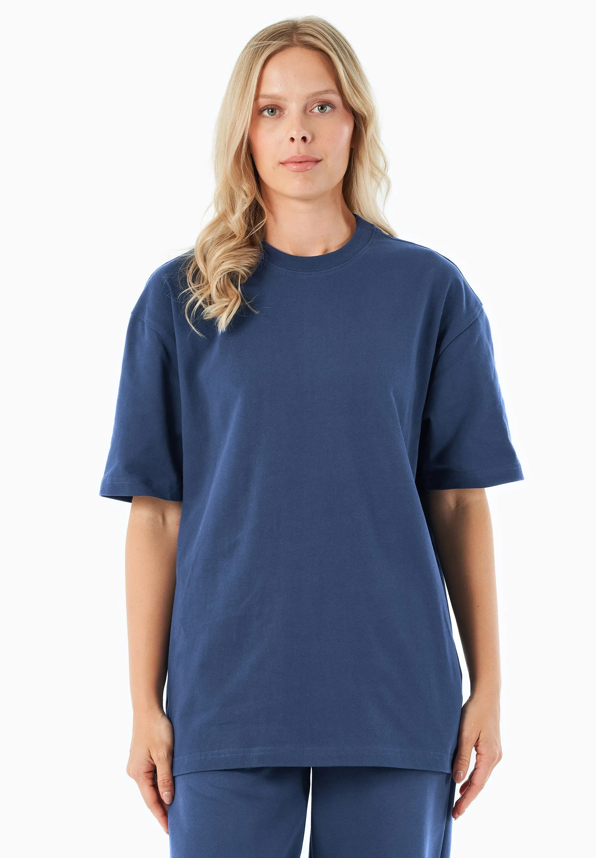 Tussem Unisex Basic T-Shirt Navy Blue sold by Ivalo.com product image thumbnail 4