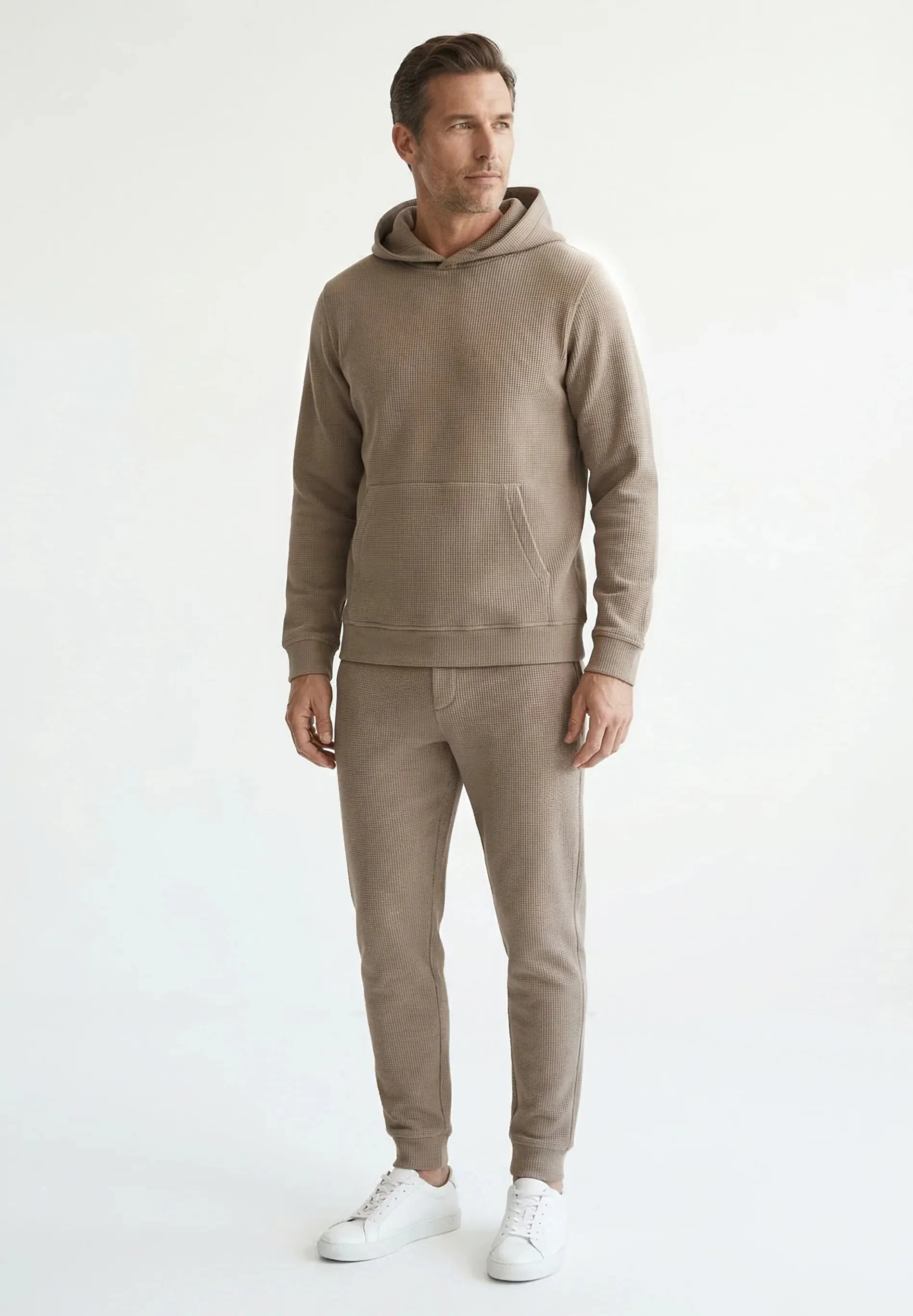 Hectorr Waffle Hoodie Gravel sold by Ivalo.com product image thumbnail 3
