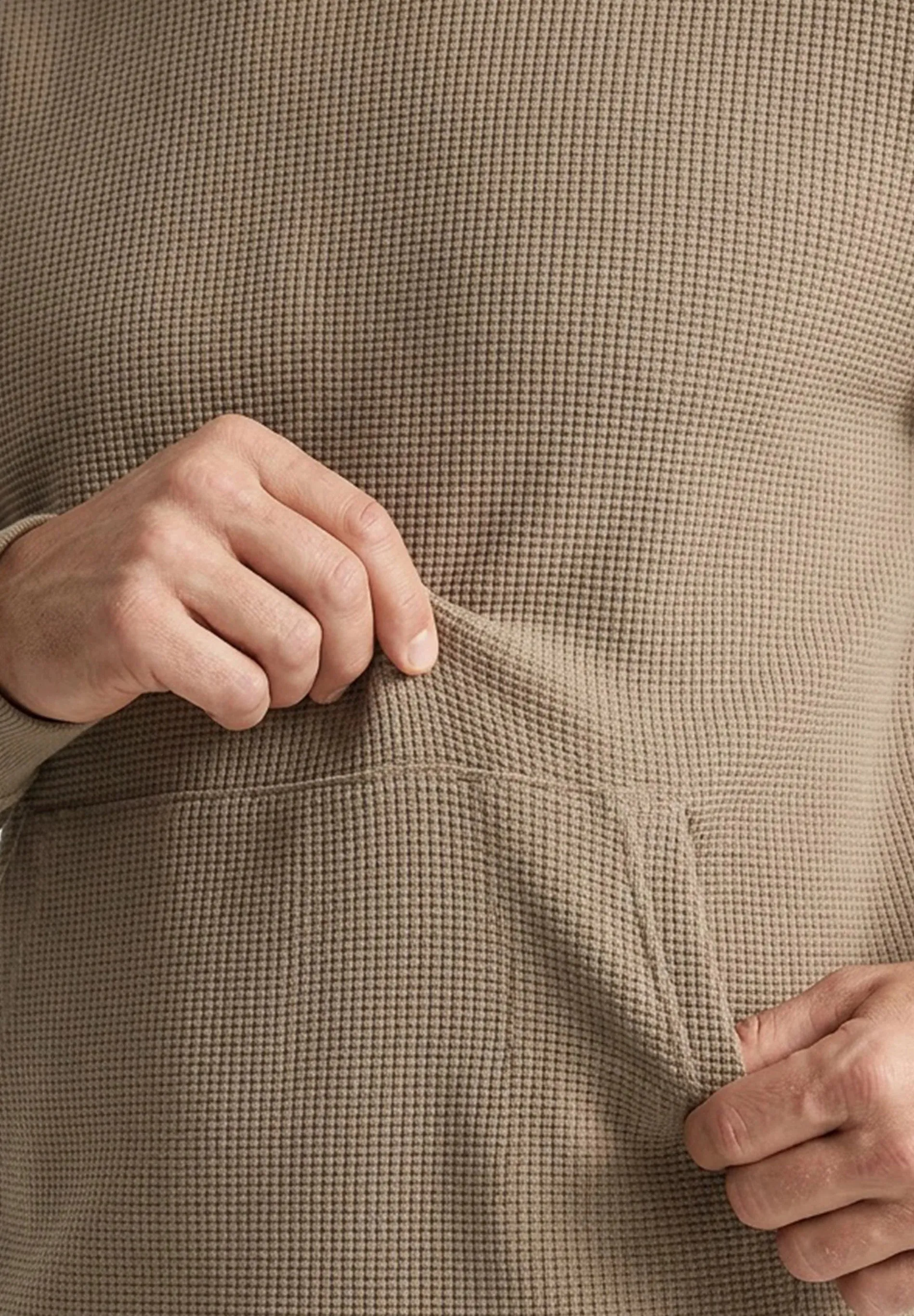 Hectorr Waffle Hoodie Gravel sold by Ivalo.com product image thumbnail 4