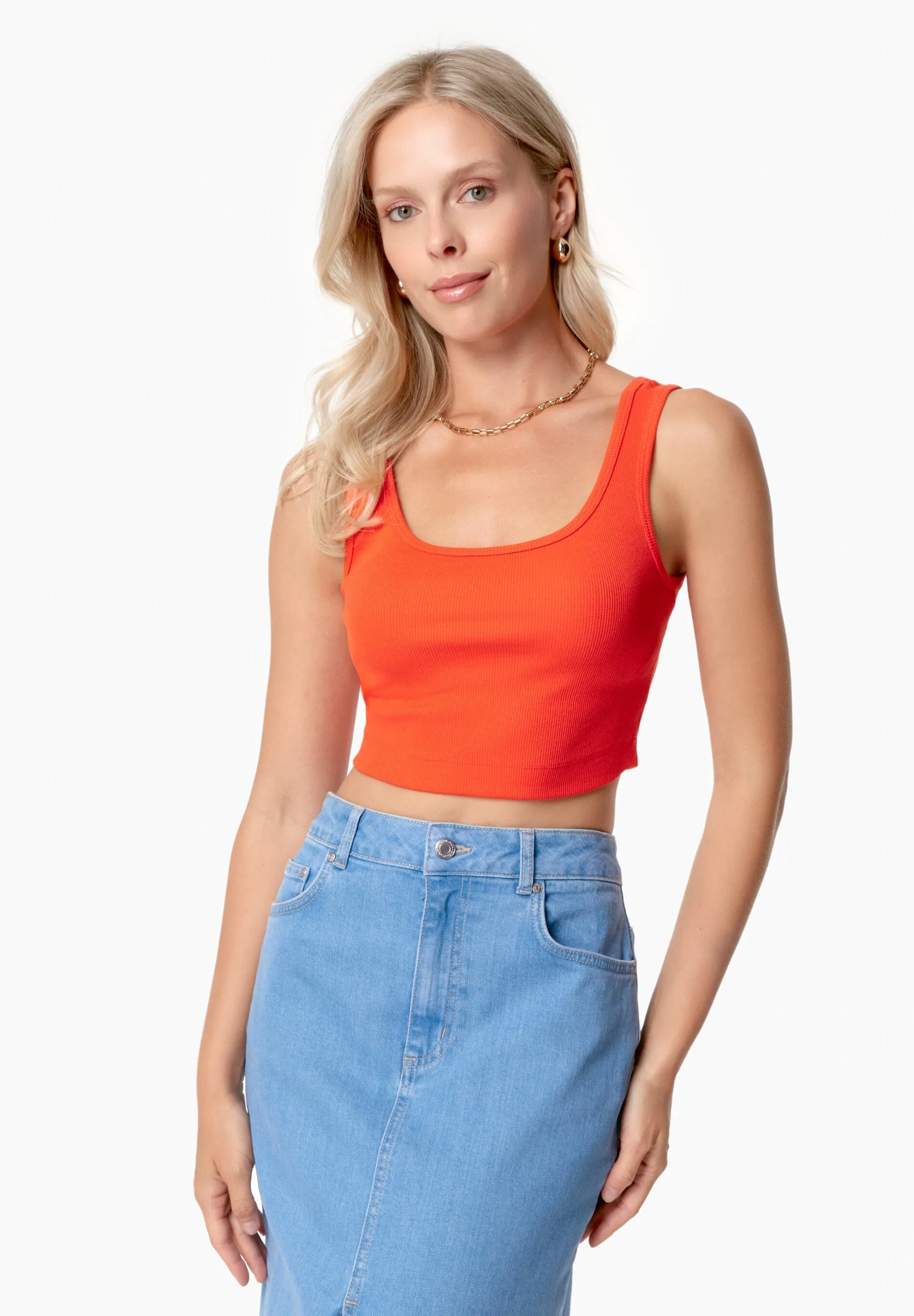 Iriss Cropped Top Red Hot sold by Ivalo.com