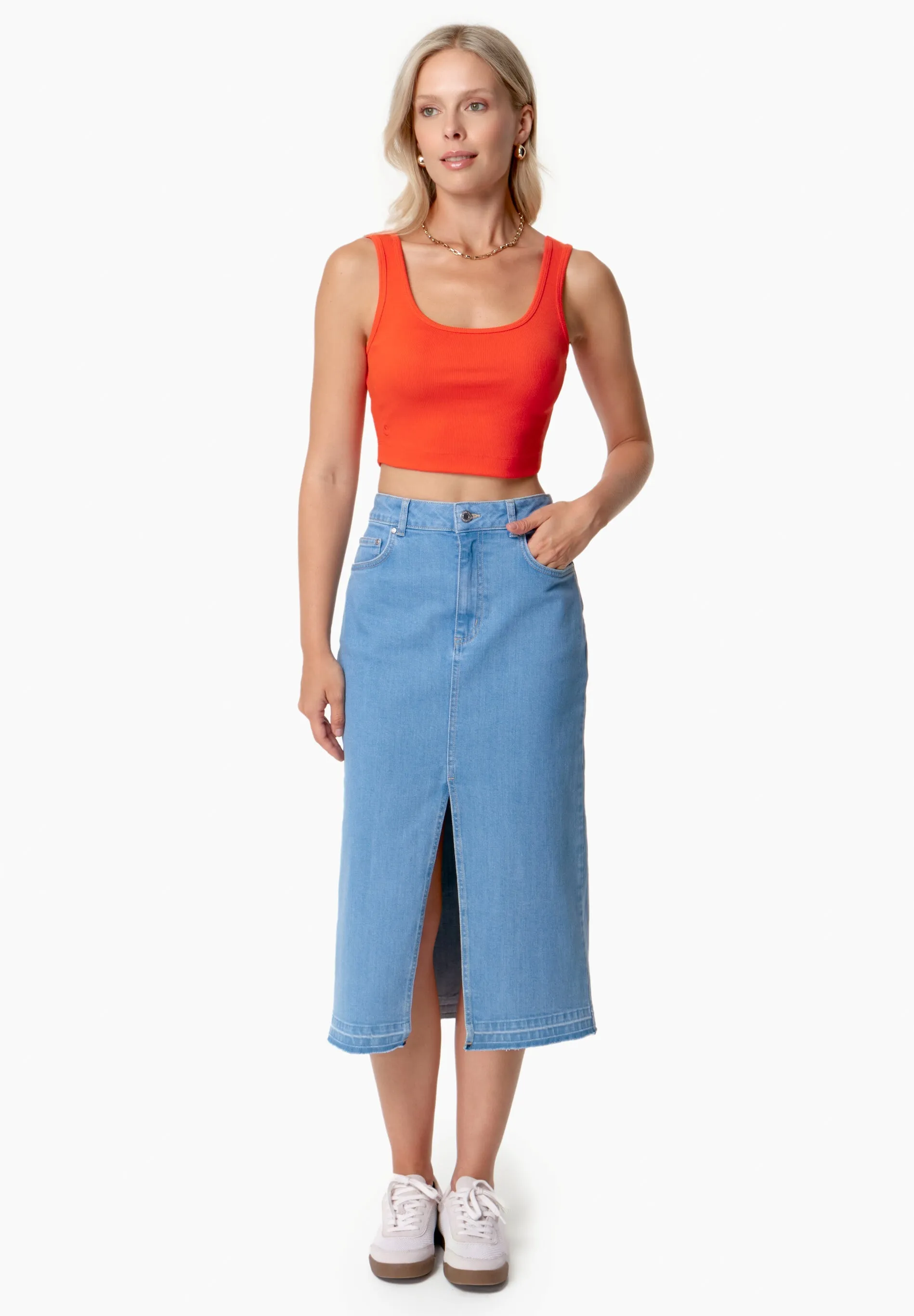 Iriss Cropped Top Red Hot sold by Ivalo.com product image thumbnail 2