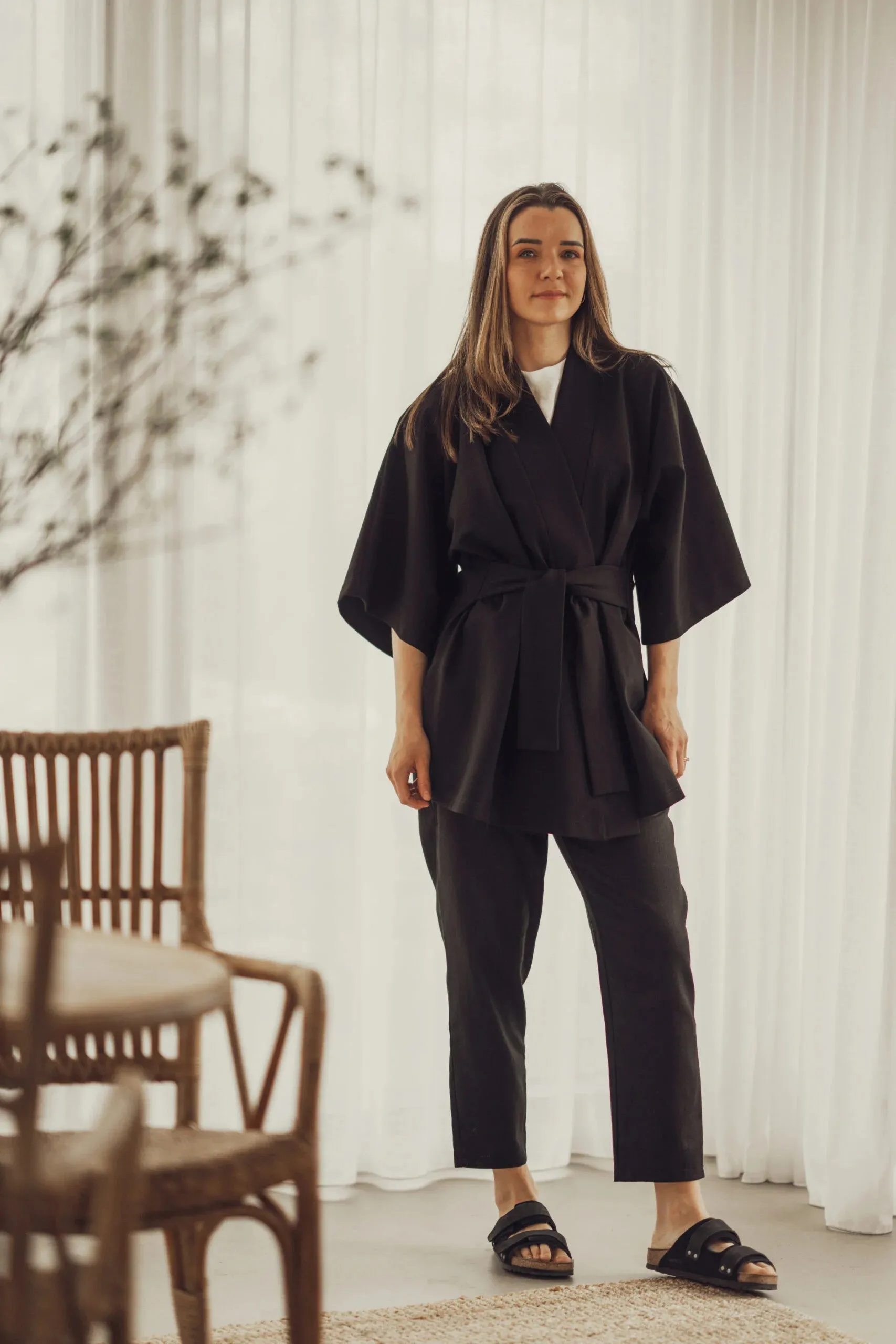 Ava Kimono Jacket Black sold by Ivalo.com product image thumbnail 4