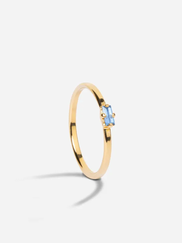 Joachim Ring Sapphire Blue made by Ivalo.com