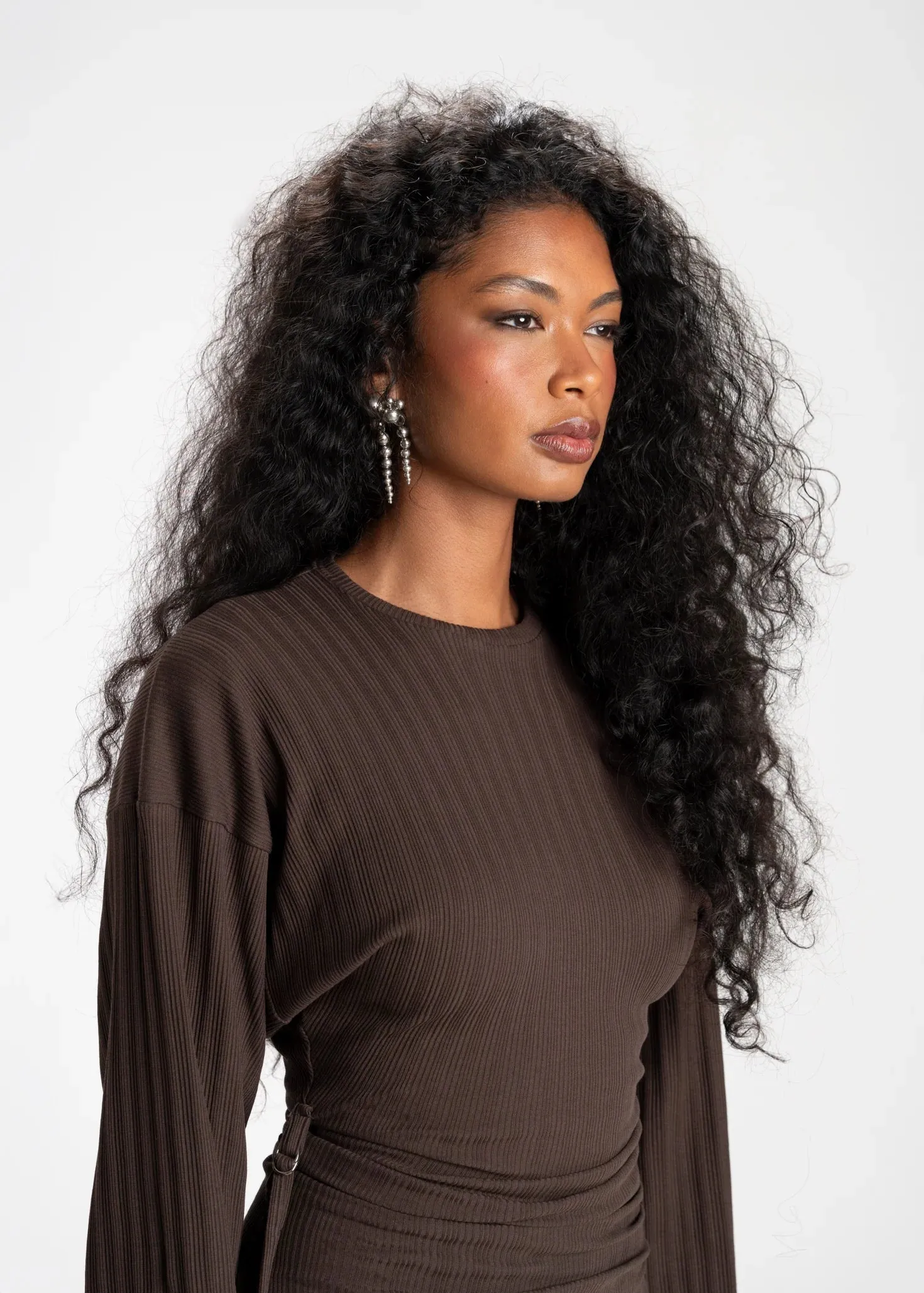 Espresso Maxi Dress Brown sold by Ivalo.com product image thumbnail 5
