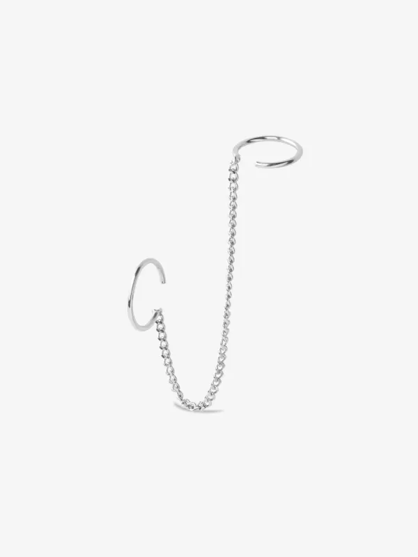 Camille Earring Silver made by Ivalo.com
