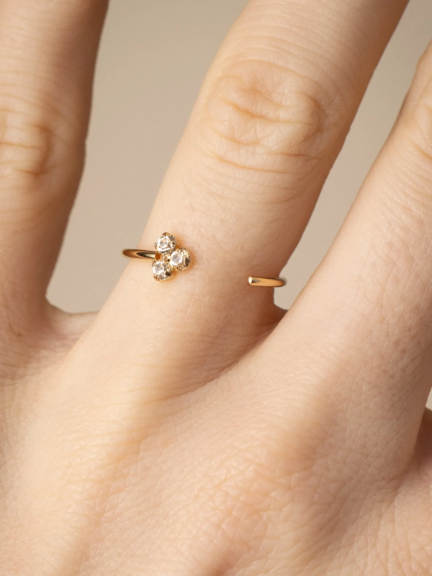 Fleur François Ring Champagne sold by Ivalo.com product image thumbnail 2