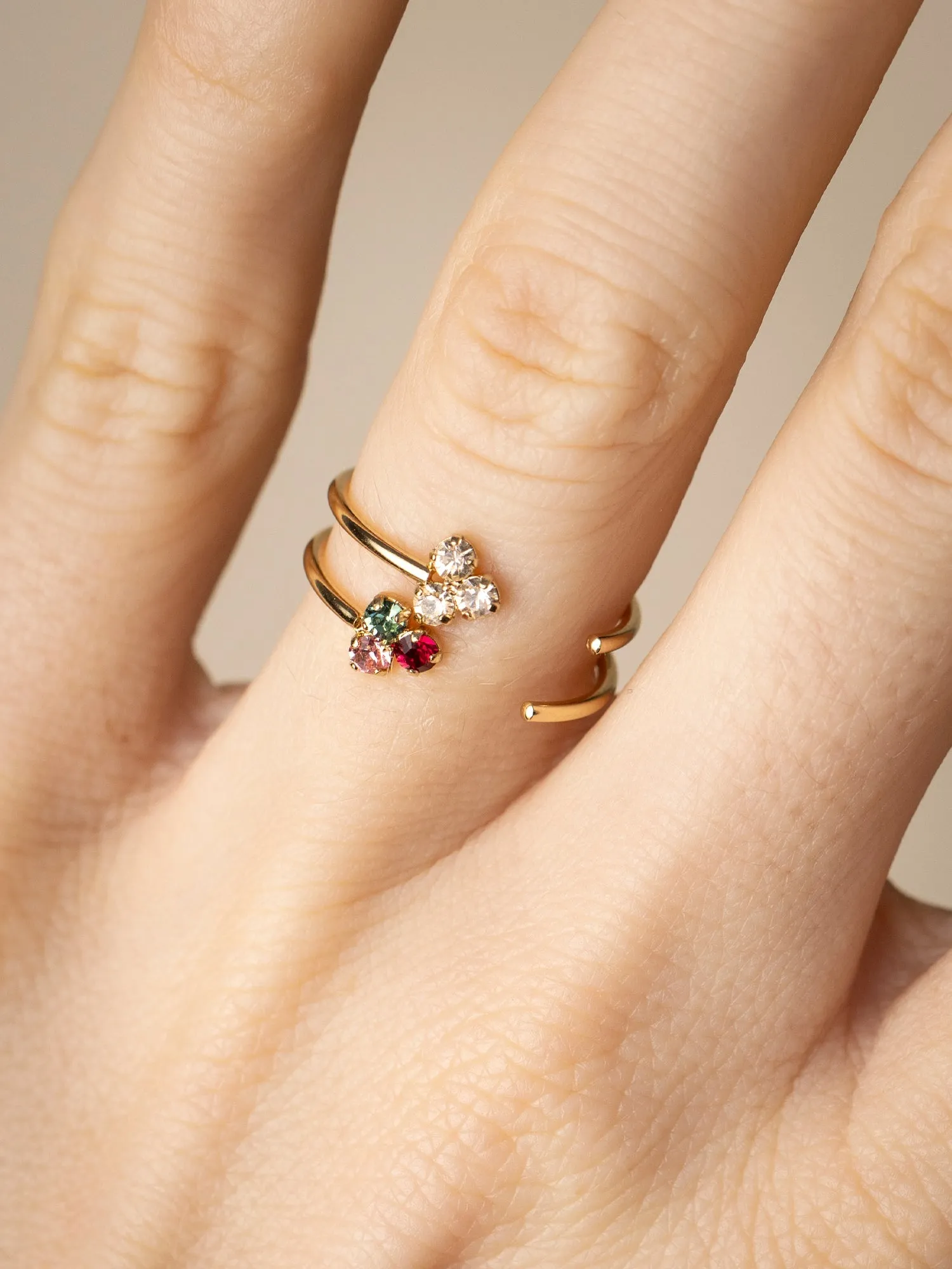 Fleur François Ring Champagne sold by Ivalo.com product image thumbnail 3