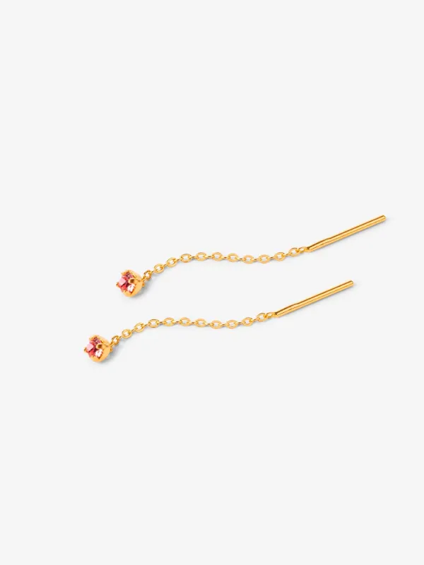 Marius Earrings Pink made by Ivalo.com