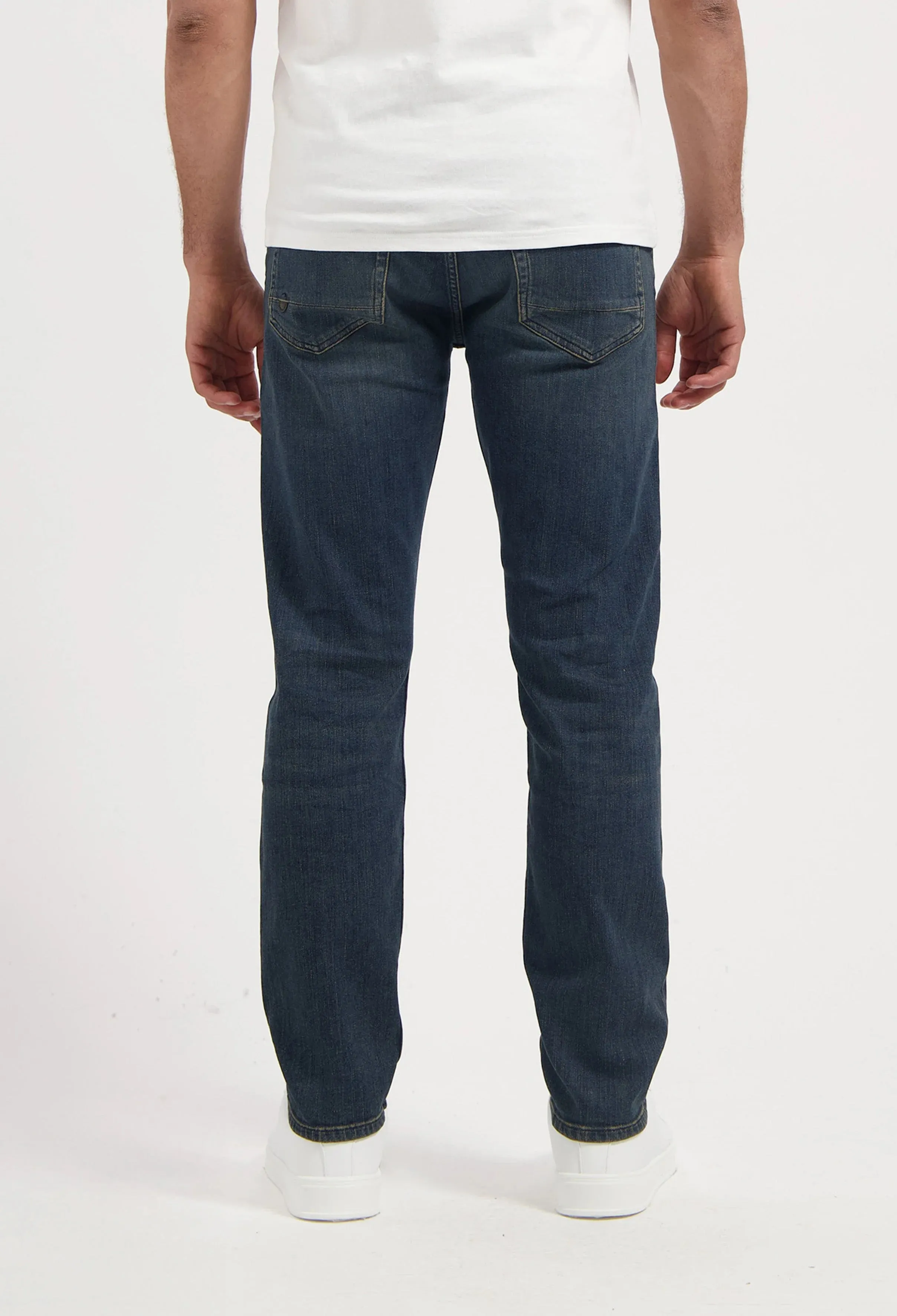 Hank Mid Tapered Selvedge Jeans Earth Blue sold by Ivalo.com product image thumbnail 5
