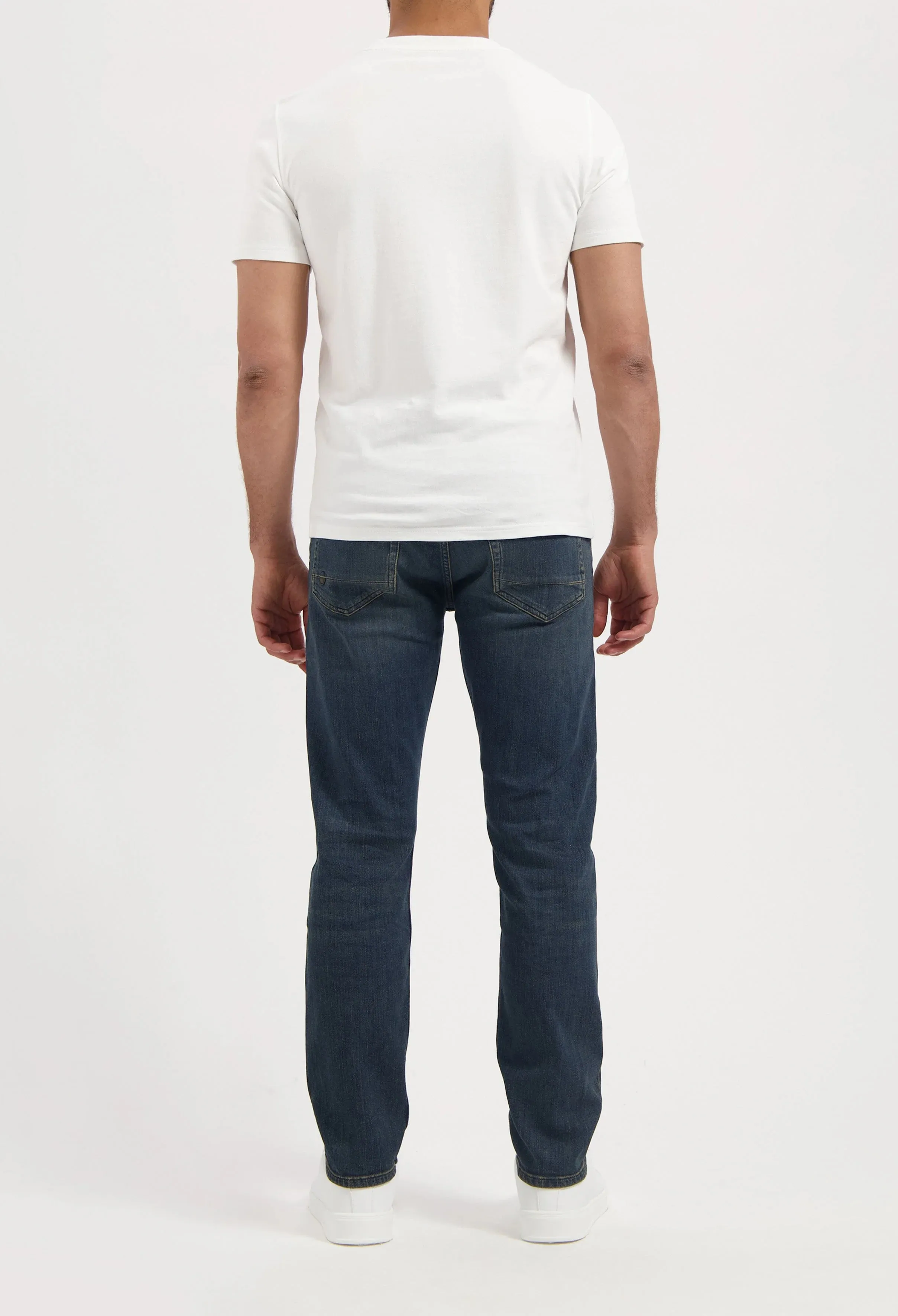Hank Mid Tapered Selvedge Jeans Earth Blue sold by Ivalo.com product image thumbnail 3