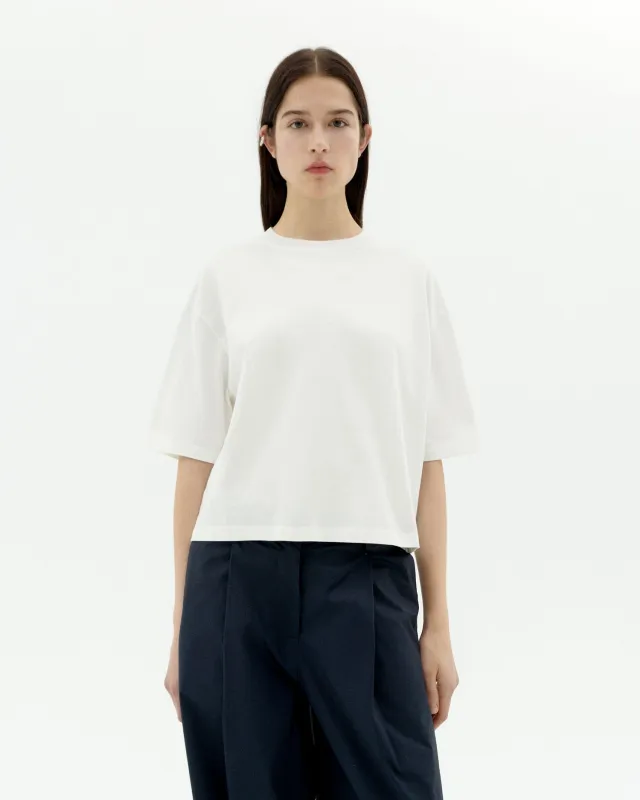 Lena T-Shirt White made by Thinking Mu