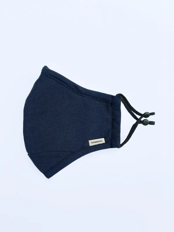 Face Mask Navy Blue made by Ivalo.com