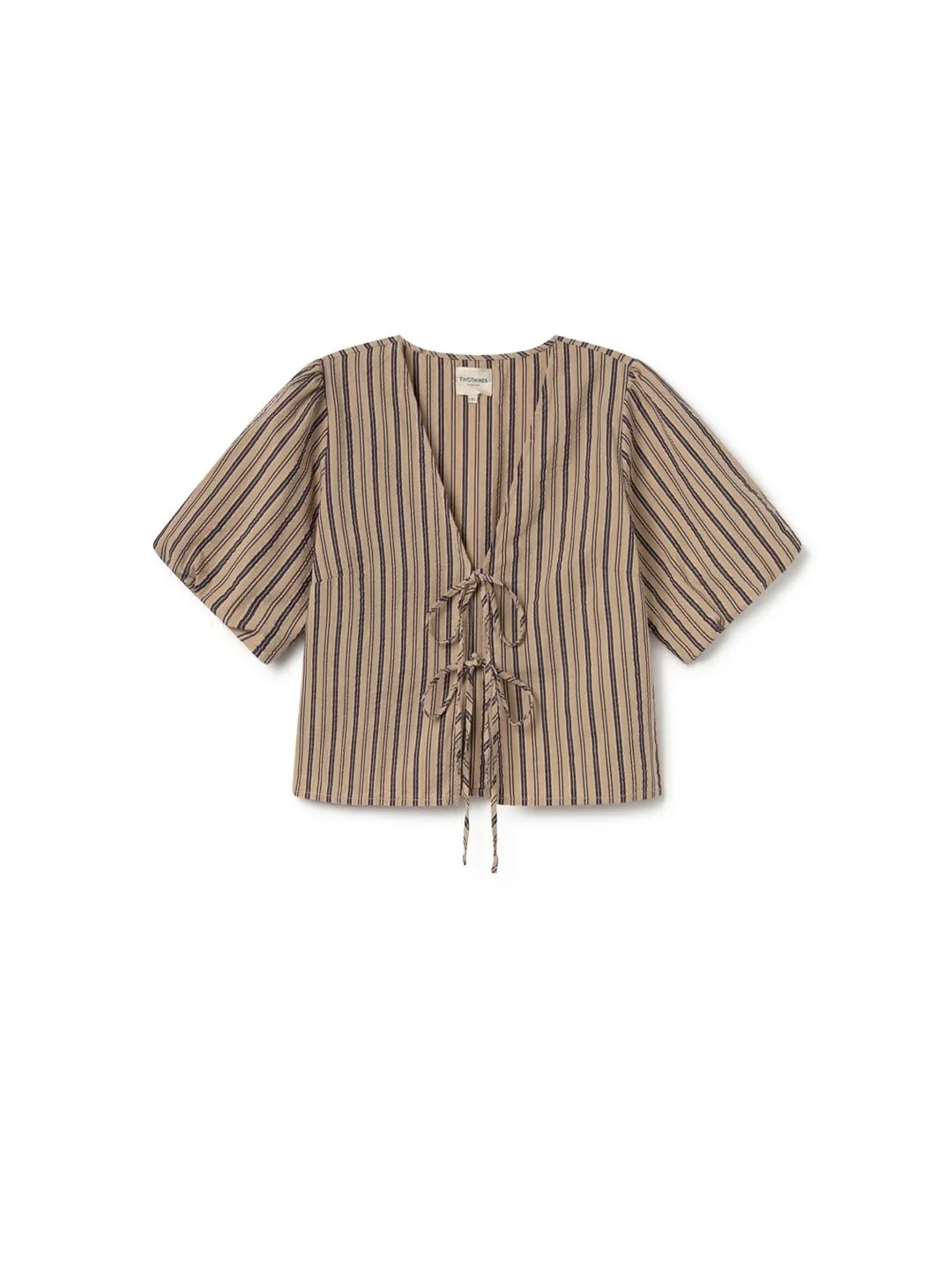 Baldwin Shirt Navy Stripe sold by Ivalo.com product image thumbnail 4