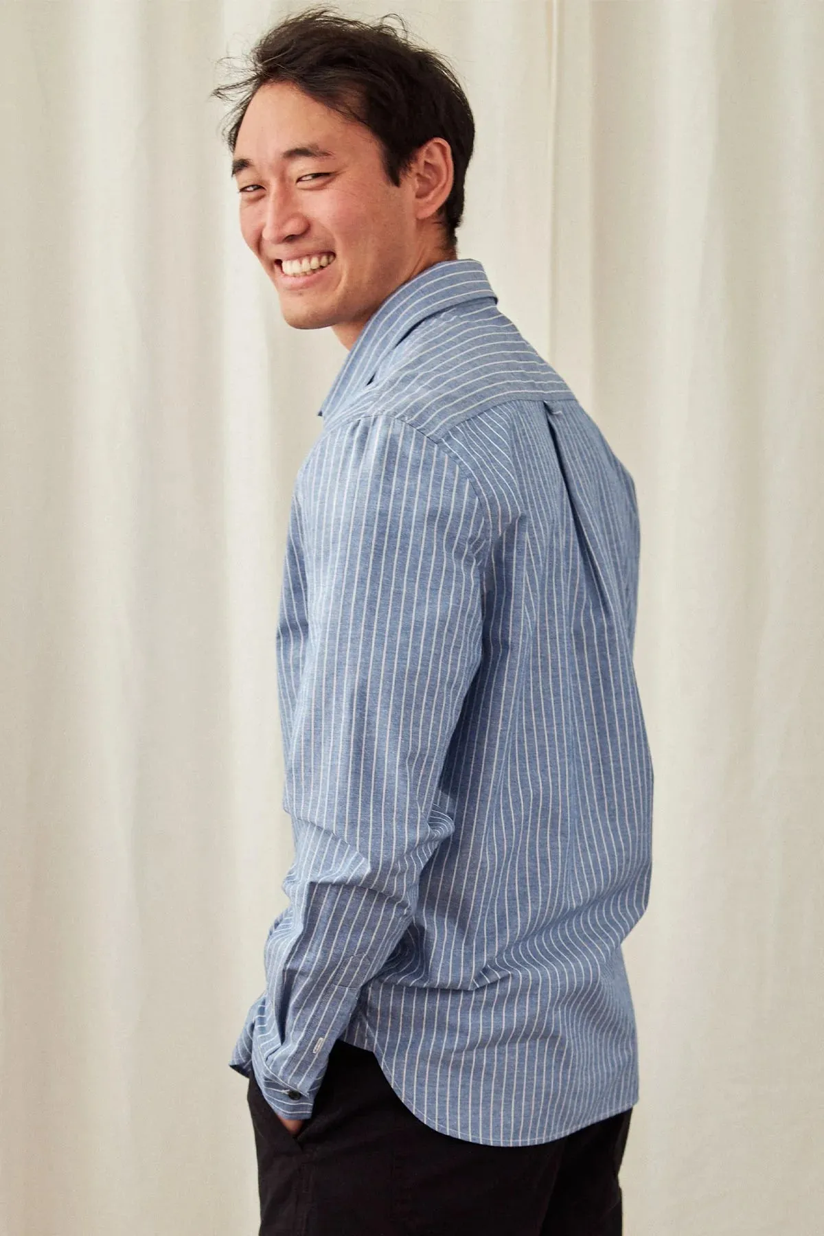 Ducos Shirt Blue Stripes sold by Ivalo.com product image thumbnail 2