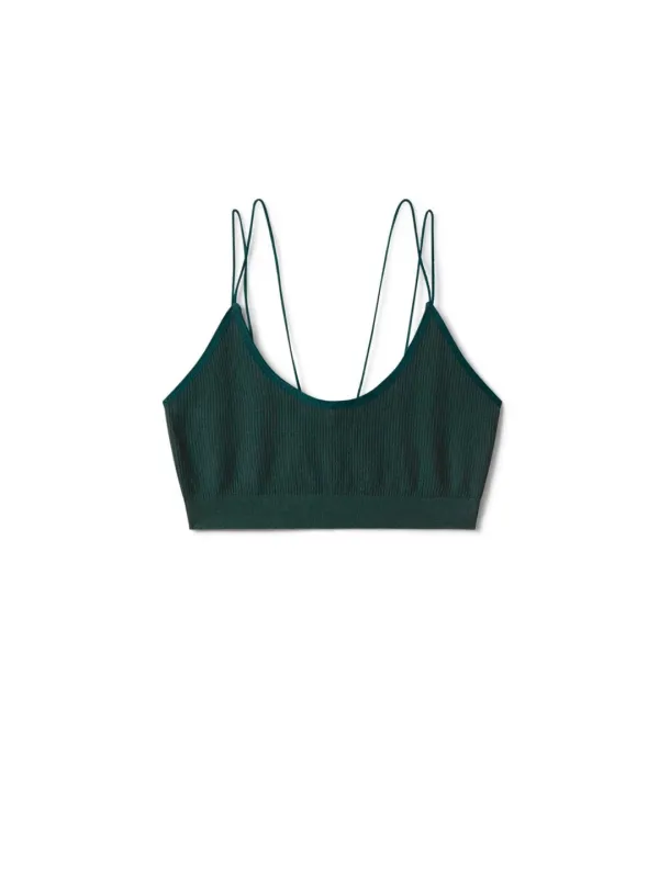 Figueral Bralette Dark Green made by TWOTHIRDS