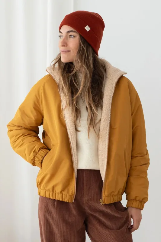 Zephyria Jacket Mustard Yellow made by TWOTHIRDS