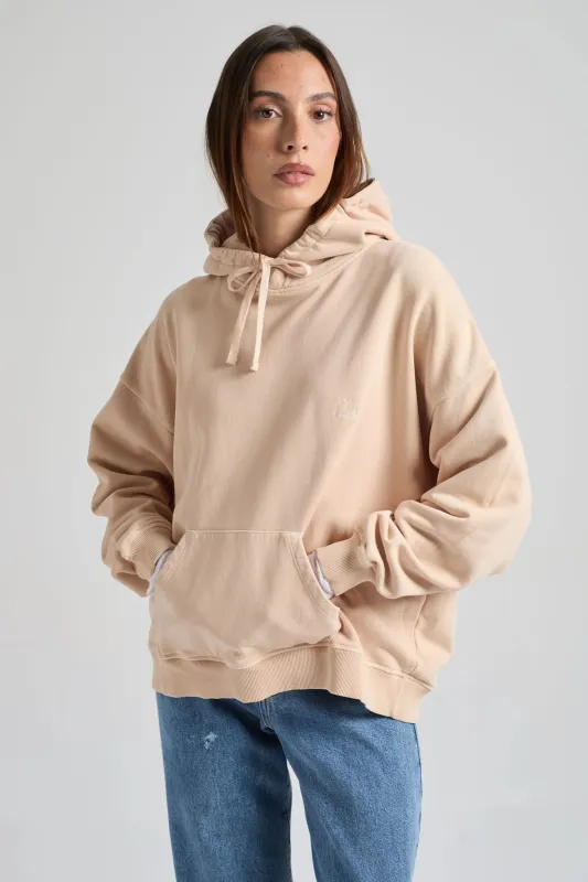 Women's Sunwashed Essential Oversized Hoodie Smoke Grey made by Ivalo.com