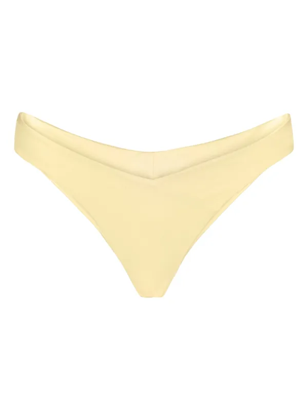 Canggu V-Shape Bikini Bottom Mellow Yellow sold by Ivalo.com