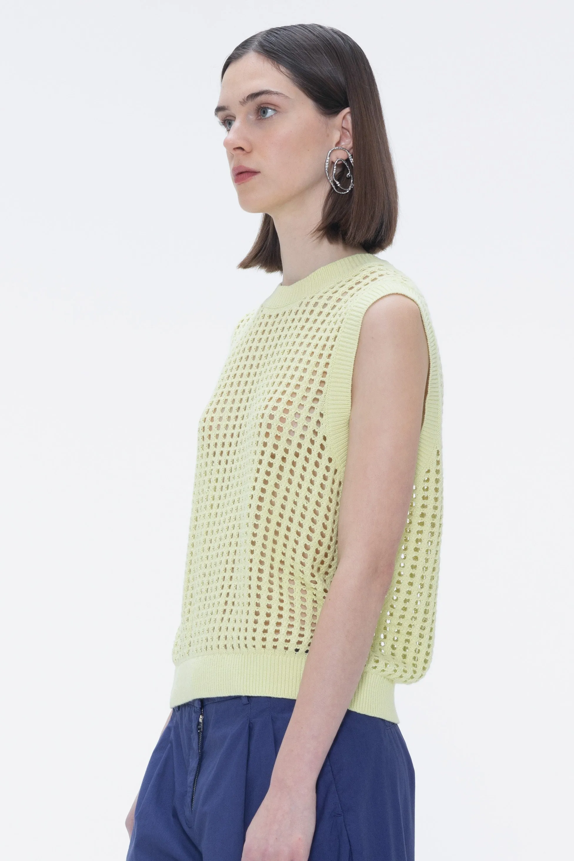 Margaret Crochet Vest Lime sold by Ivalo.com product image thumbnail 2