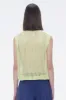Margaret Crochet Vest Lime sold by Ivalo.com
