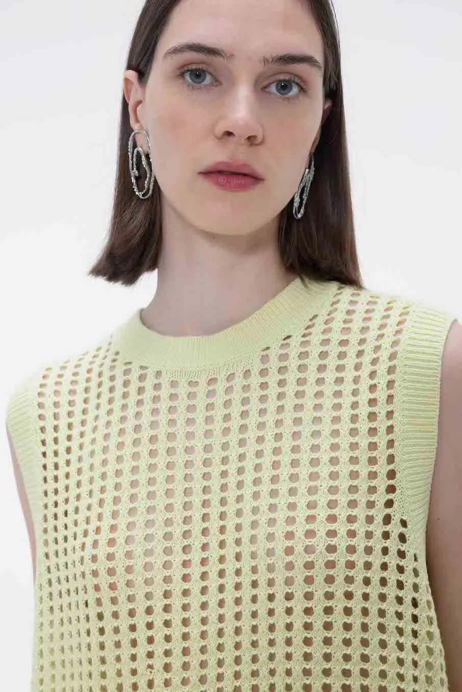 Margaret Crochet Vest Lime sold by Ivalo.com product image thumbnail 4