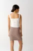 Isla Mini Skirt Light Brown sold by Ivalo.com