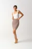 Isla Mini Skirt Light Brown sold by Ivalo.com