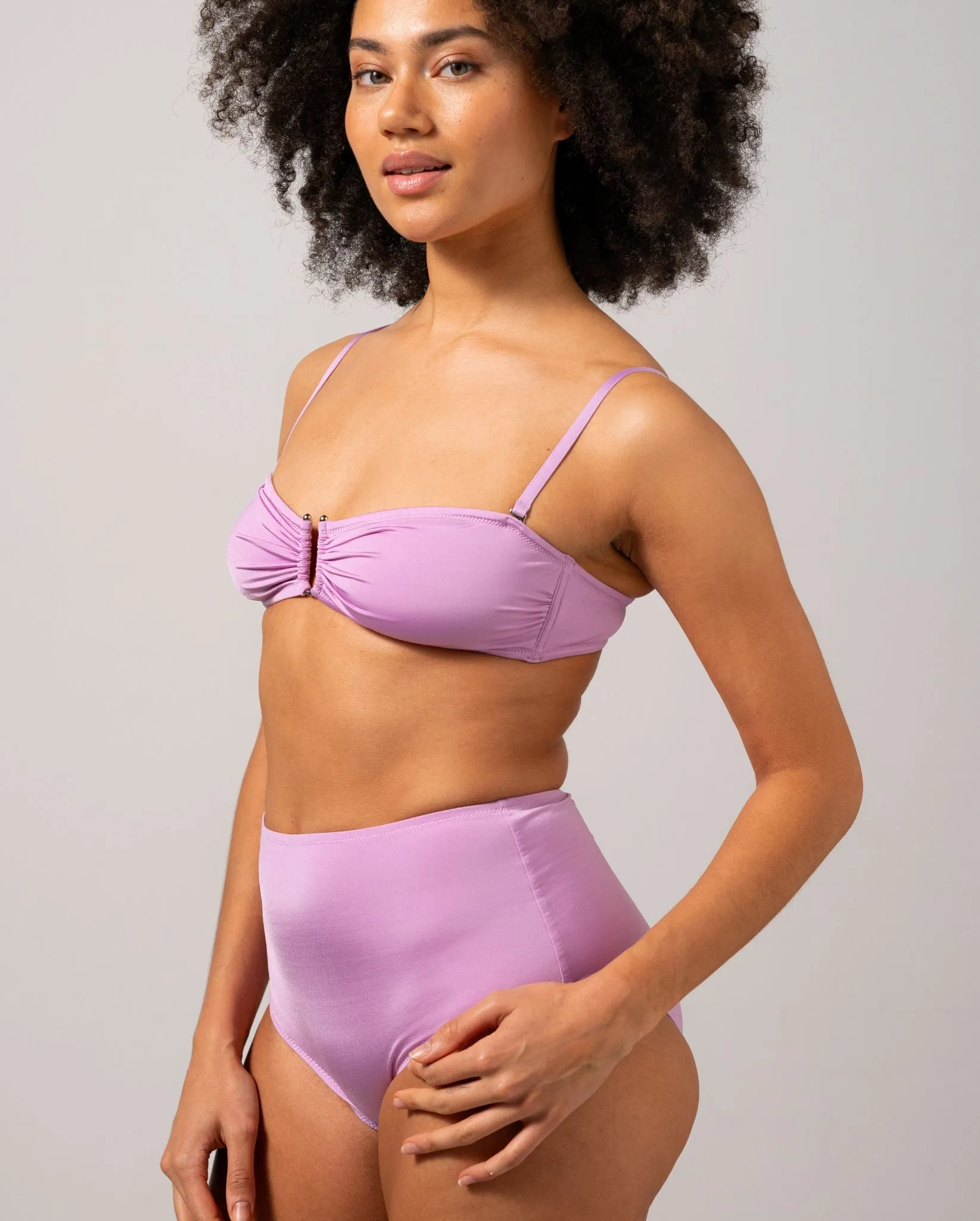 Highwaist Bikini Briefs Lavender sold by Ivalo.com product image thumbnail 3