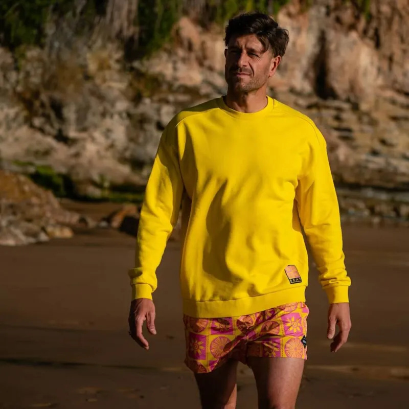 Crew Sweatshirt Yellow sold by Ivalo.com