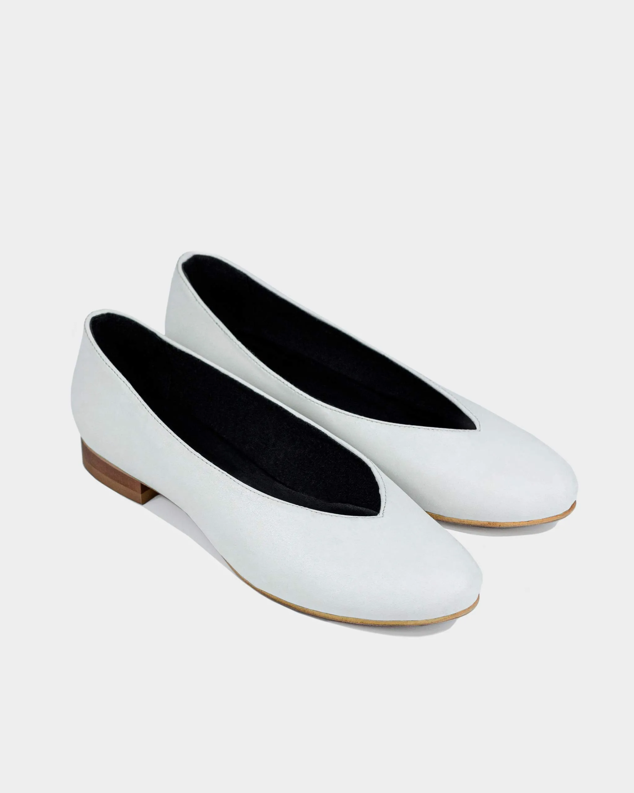 Pumps Nopal Ballerinas Cactus Leather White sold by Ivalo.com product image thumbnail 2