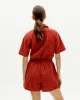 Agata Jumpsuit Cuadrito Red sold by Ivalo.com