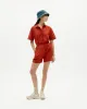 Agata Jumpsuit Cuadrito Red sold by Ivalo.com