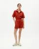 Agata Jumpsuit Cuadrito Red sold by Ivalo.com