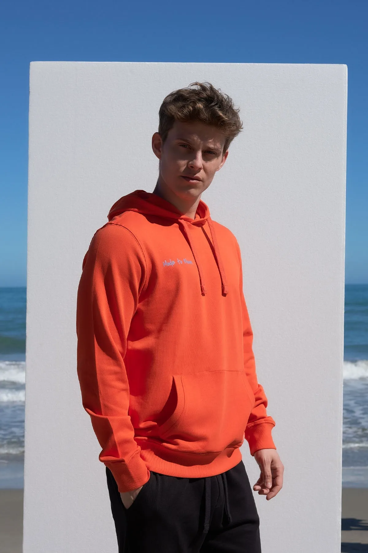 Printed Men's Hoodie Red sold by Ivalo.com