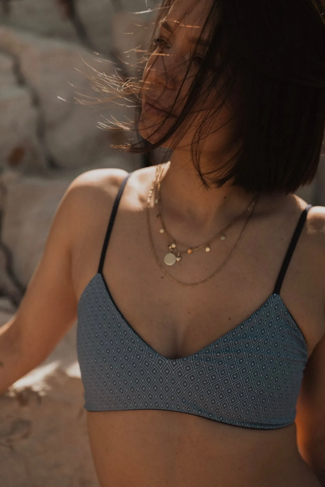 Paloma Bikini Top Navy Blue sold by Ivalo.com