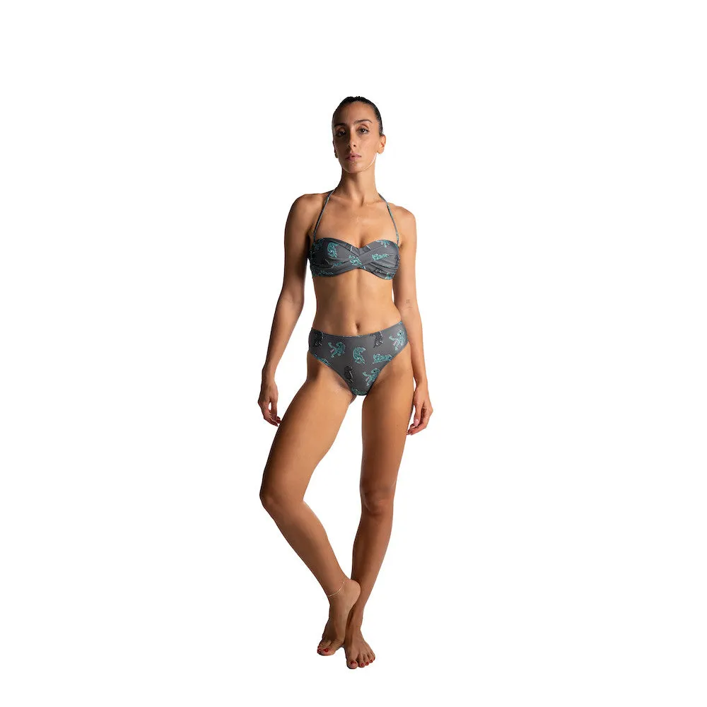 High Waist Brief Gray Kailua sold by Ivalo.com