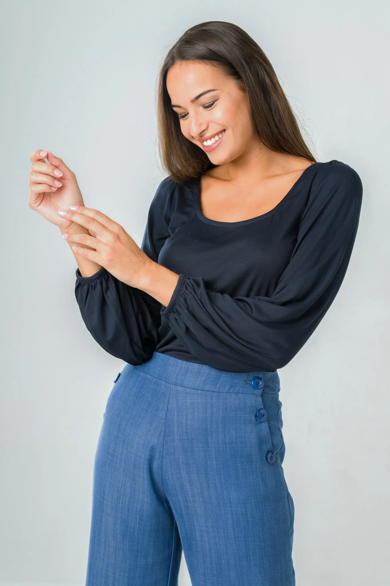 Kalmia Blouse Navy Blue sold by Ivalo.com product image thumbnail 4